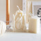 Molde de Silicona para Velas Aromáticas con Diseño de Ángeles y Pasteles
