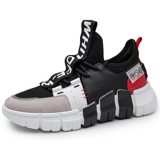Tenis Casuales con Paneles de Cuero - Image 18