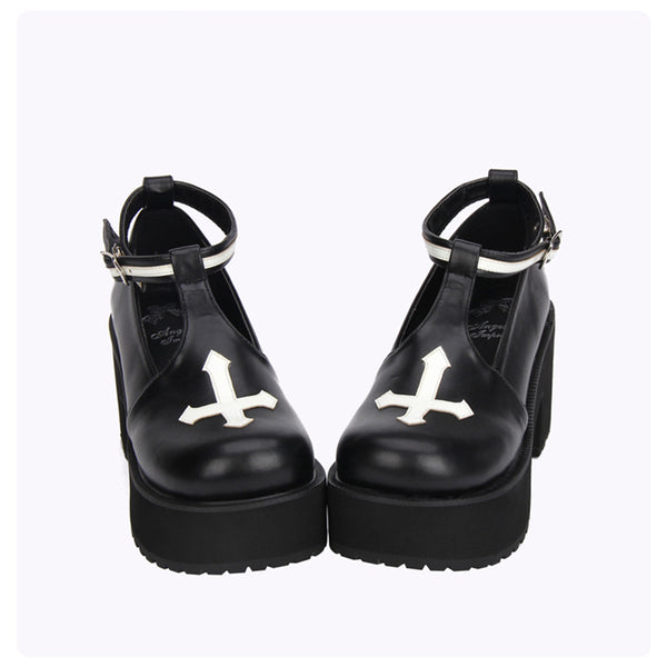 Zapatos Plataforma Cross Demon