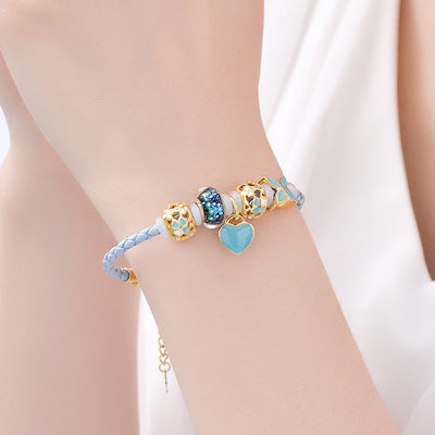 Pulsera de Cuerda Trébol de Cuatro Hojas - Estilo Femenino - Image 7