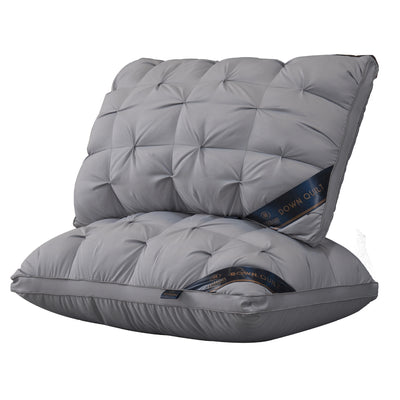 Almohada de Núcleo Velvet Flor Retorcida Plumas - Lujo de Hotel Five-Star - Image 10