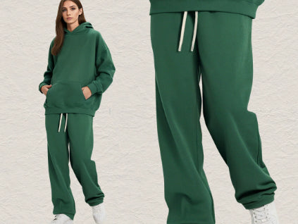 Sudadera con Capucha Forrada en Fleece - Corte Holgado y Cómodo - Image 15