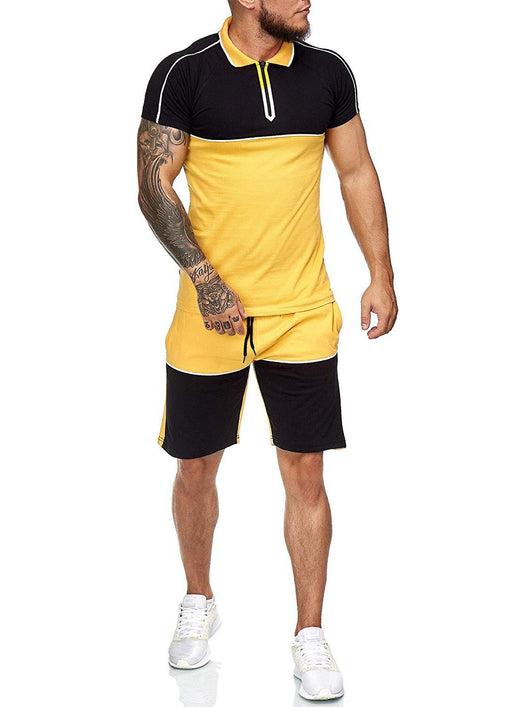 Conjunto Deportivo de Verano para Hombre con Combinación de Colores - Image 35