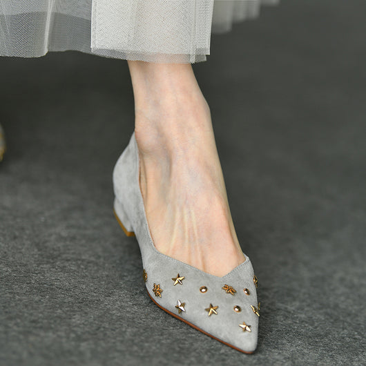Zapatos Planos Puntiagudos con Acabado Satinado - Cómodos y Versátiles - Image 9