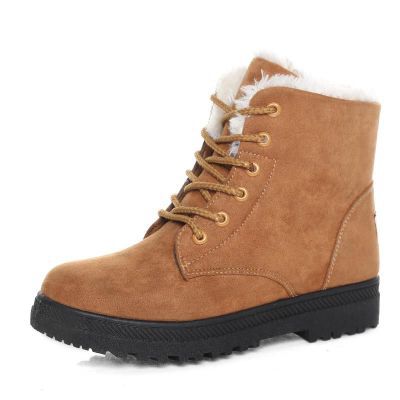 Botas Invierno Mujer Talla Grande Algodón Impermeables Nieve - Image 5