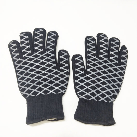Guantes Protectores Aramida Resistentes al Calor de Cinco Dedos para Horno - Image 12