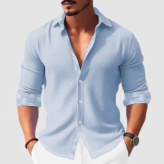 Camisa de Manga Larga Estampada para Hombre - Image 20