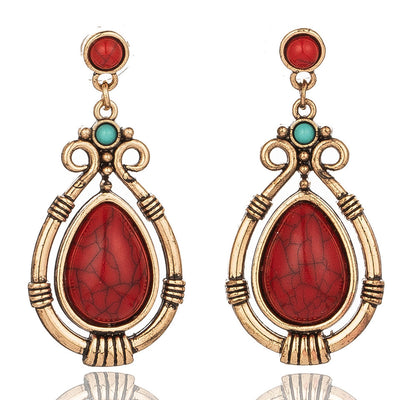 Aretes Colgantes Corazón de Durazno - Image 7