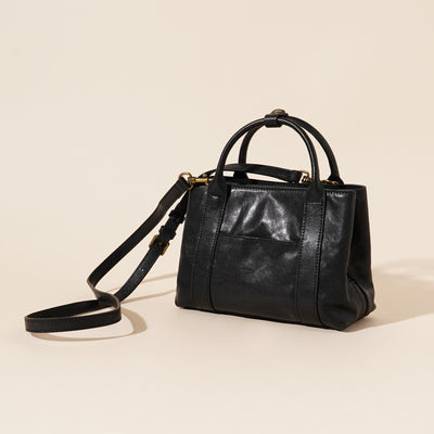 Bolso de Cuero Genuino Capacidad Grande - Bolsa Casual para Hombro - Image 14