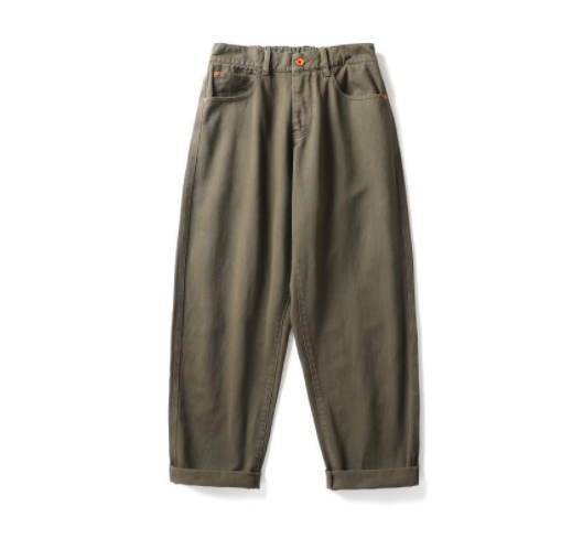 Pantalones Rectos Bordados Unisex - Jeans Tejidos de Diseño Urbano - Image 4