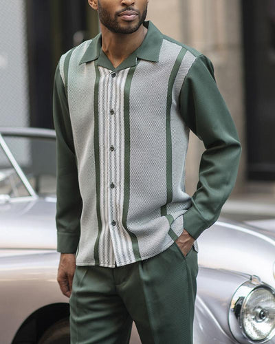 Conjunto de Camisa Playa Estilo Casual Primavera Otoño - Image 5