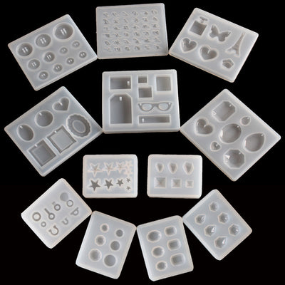 Molde de Silicona para Gotas de Cristal