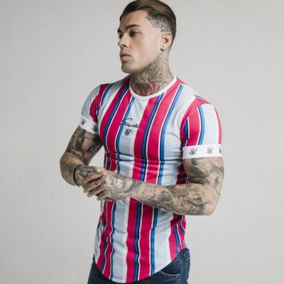 Playera Deportiva de Rayas para Hombre - Image 6