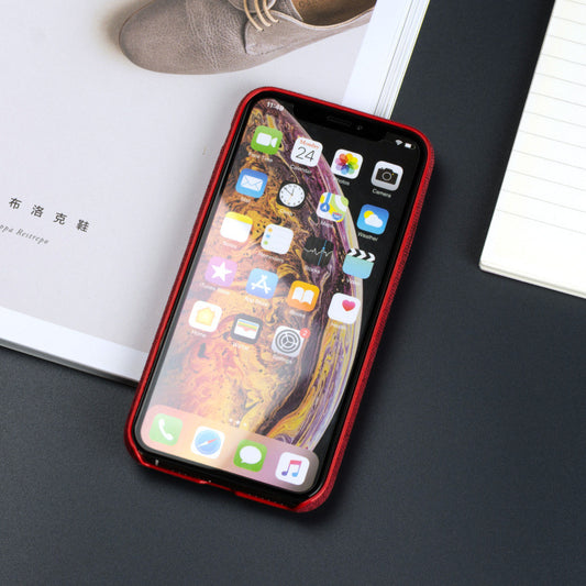 Funda para iPhone de Franela Sólida - Protección Otoño e Invierno