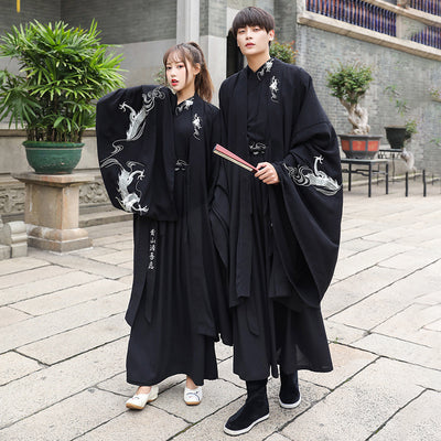 Set de Pareja Hanfu Estilo Antiguo - Conjunto Estudiante Tradicional - Image 5