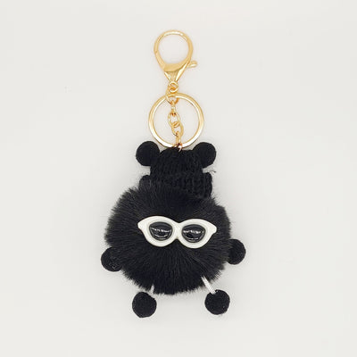 Llavero Peluche Duendecillo Adorable con Pelaje de Conejo Rex - Image 3