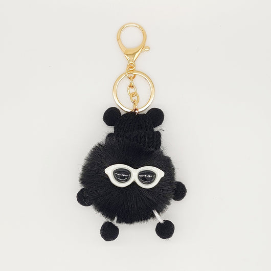 Llavero Peluche Duendecillo Adorable con Pelaje de Conejo Rex - Image 3
