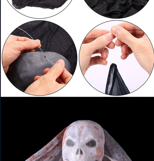 Fantasma Colgante Inteligente con Control de Voz, Iluminación LED y Efectos de Sonido - Image 11