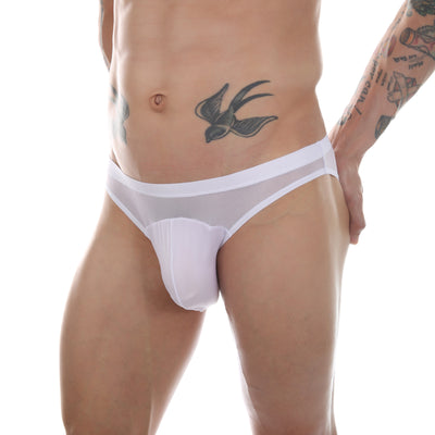 Calzoncillos Tipo Malla Transparente para Hombre con Bolsa Realzada - Image 31