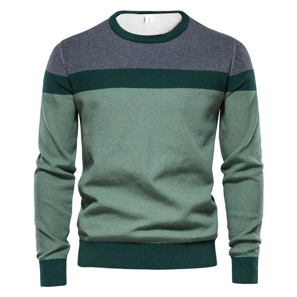 Playera de Cuello Redondo con Estampado 3D y Rayas para Hombre