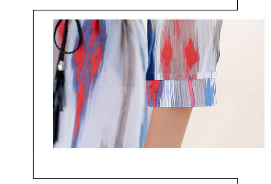 Cardigan de Gasa Estampado con Protección Solar para Mujer - Image 12