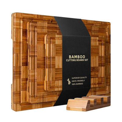 Tabla de Corte de Bambú con Soporte Estable - Image 5