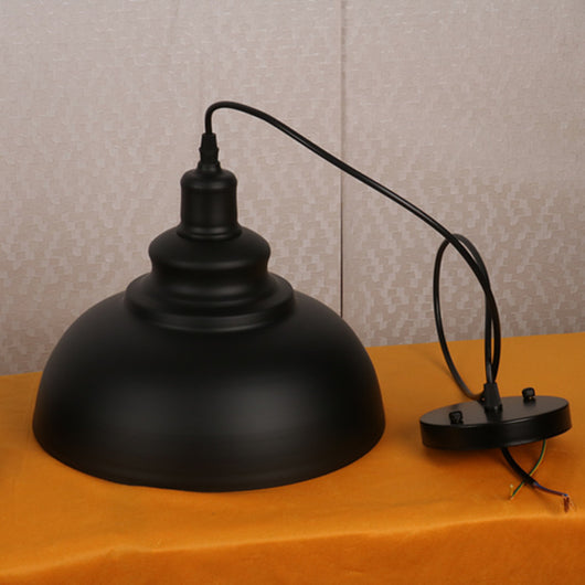Lámpara Colgante Industrial de Hierro Forjado Estilo Vintage - Image 7