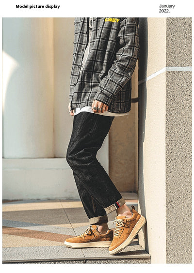 Tenis Casuales Estilo Coreano Versátiles para Hombre - Image 8