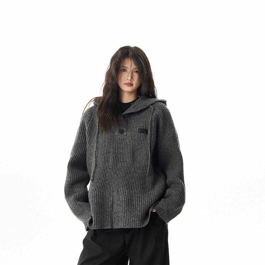 Sudadera con Capucha Oversize para Mujer - Abrigo Tipo Suéter