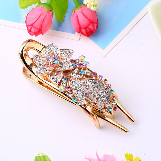 Horquilla de Tocado de Diamantes en Aleación