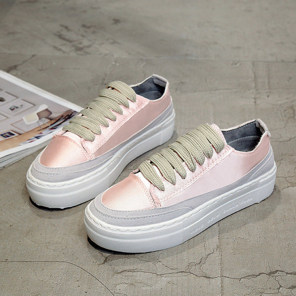 Zapatillas de Lona Satinada para Mujer