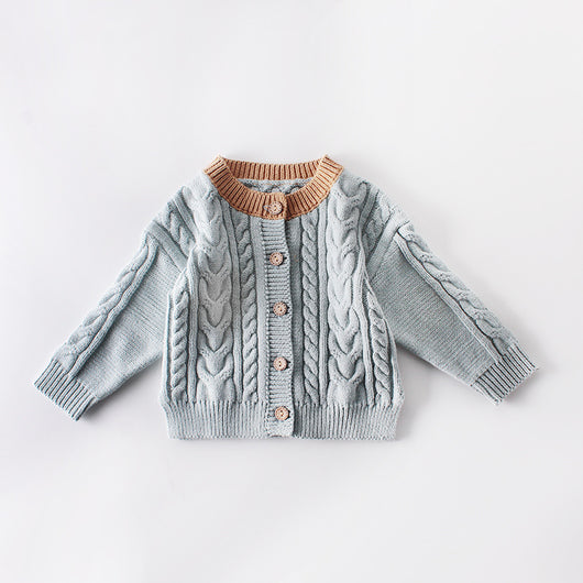 Cardigan Tejido Twist para Niños - Abrigo Versátil Todo Uso - Image 13