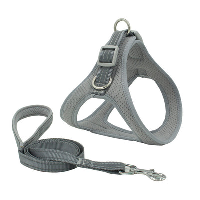 Arnés Pectoral para Mascotas con Cuerda de Tracción - Image 11