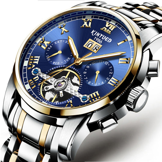 Reloj Mecánico de Acero Inoxidable Sólido - Image 7