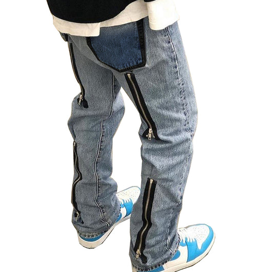 Pantalones y Jeans Patchwork - Image 4