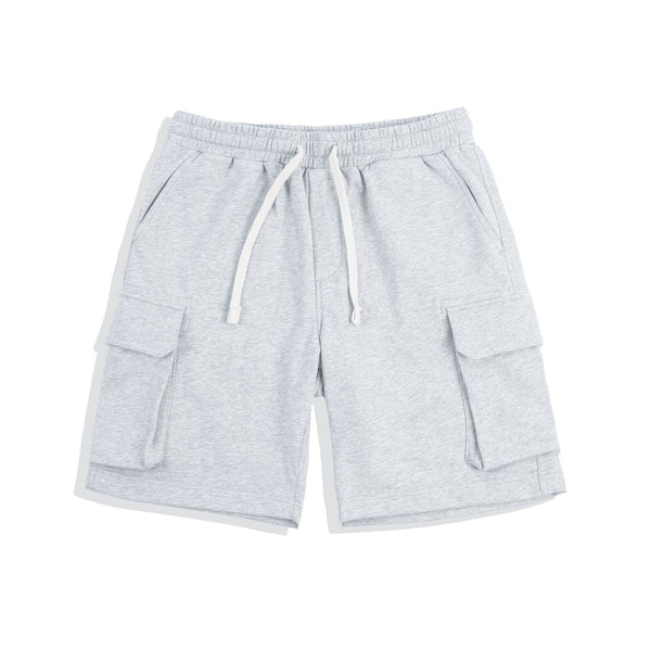 Pantalones Cargo Sueltos con Cintura Elástica y Cordón - Múltiples Bolsillos Estilo Japonés