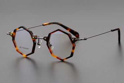 Gafas Retro Ultraligeras de Titanio Puro con Lentes para Miopía - Image 14