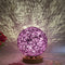 Botão Redondo Roxo 15 cm