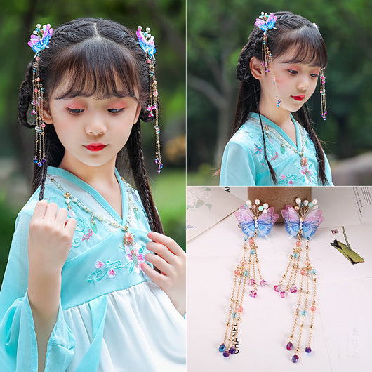 Horquilla de Estilo Chino Antiguo para Niñas - Joyería de Moda - Image 10