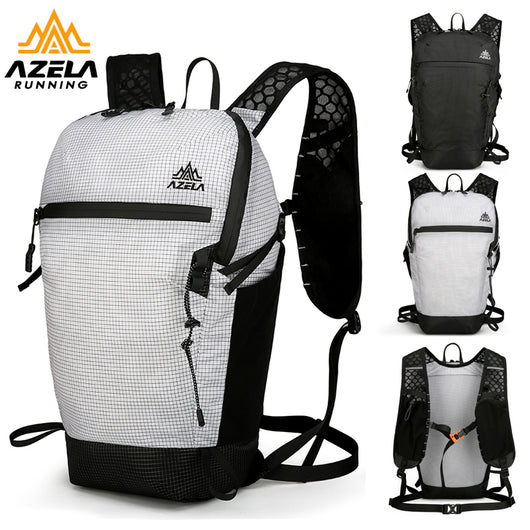 Mochila de Senderismo AZELA con Patrón Grid - Ligera y Transpirable para Trekking y Viajes - Image 2