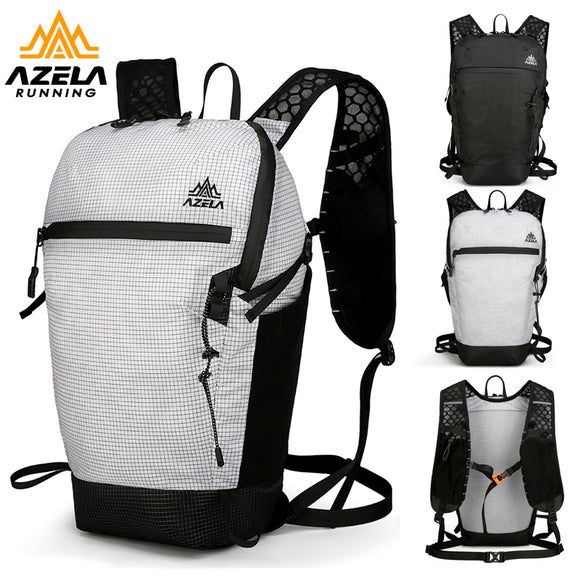 Mochila de Senderismo AZELA con Patrón Grid - Ligera y Transpirable para Trekking y Viajes