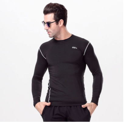 Conjunto de Entrenamiento Running Otoño Invierno - Playera Manga Larga - Image 16