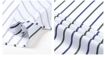 Camisa Ejecutiva de Rayas Premium para Hombre - Image 17