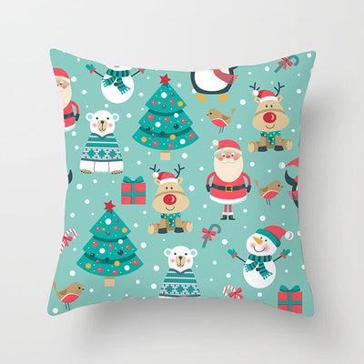 Funda de Almohada Navideña con Diseño Infantil - Image 30