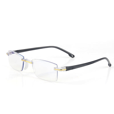 Gafas de Lectura sin Marco con Corte de Diamante - Image 11