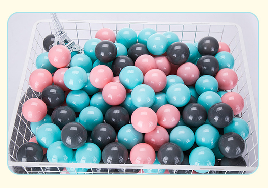 Piscina de Pelotas Blandas Transparentes - Juego Educativo Ecológico para Niños - Image 6