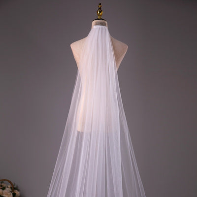 Velo de Novia Doble Capa con Peineta - Elegancia y Comodidad - Image 10