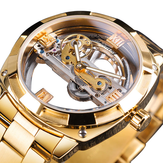 Reloj Mecánico Automático con Diseño Esqueleto - Image 2
