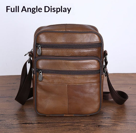 Bolsa de Cuero para Hombre Crossbody Casual y Elegante - Image 20