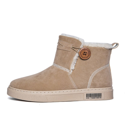 Botas Térmicas para Hombre con Forro de Algodón y Terciopelo